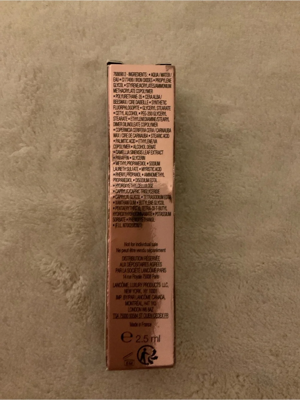 Lancôme Idôle Lash Volumizing Mascara - Black with Rose Gold Accents